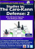 Studies in the Caro Kann Defense 2 Front