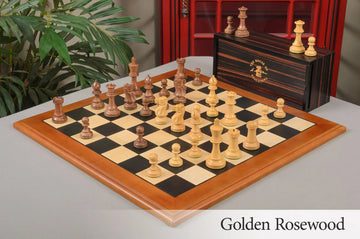The Superior Grandmaster Chess Set, Box, & Board Combination