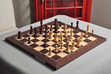DGT Projects - USB Wenge Board with Reykjavik Chess Pieces