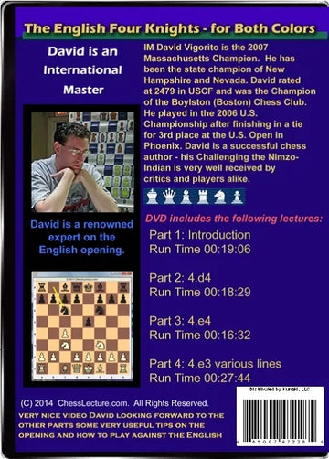 The Four English Knights V 1 Back