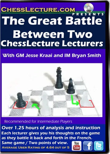 The Great Battle Between Two ChessLecture Lecturers Front