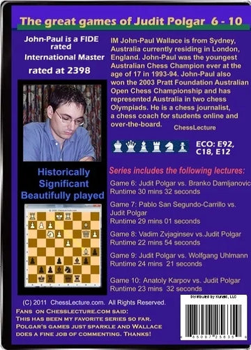 The great games of Judit Polgar v2 back