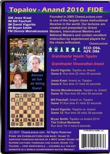  Topalov - Anand 2010 World Chess Championship V2 back
