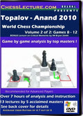  Topalov - Anand 2010 World Chess Championship V2 front