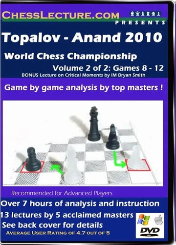  Topalov - Anand 2010 World Chess Championship V2 front