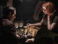 The Queen's Gambit Inspired Standard Traditional Chess Board