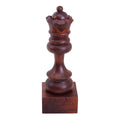 Decorative Wood Chess Piece - Queen