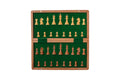 FOLDING WOODEN MAGNETIC Travel Chess Set - 14