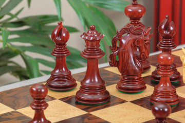 CLEARANCE - The Turin Series Artisan Chess Pieces - 4.4