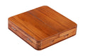 ULTIMATE WOODEN Magnetic Travel Chess Set - 7.5