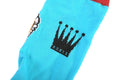Blue & Burgundy Chess Socks