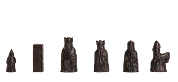 Antiqued Chess Pieces