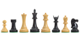 The Capablanca Chess Edition - Reykjavik II Series Chess Pieces - 3.75" King