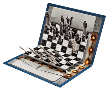 Harry Potter: The Pocket Pop-Up Wizard Chess Set – HARDCOVER