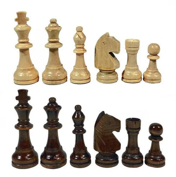 Basic Wooden Pieces - 3.5" King