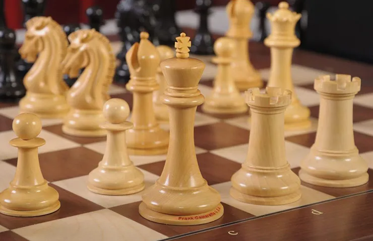 Wood Chess Pieces