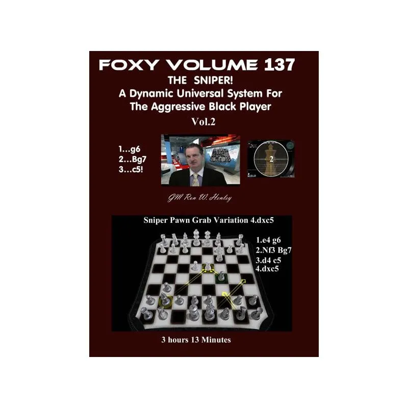 Foxy Better Chess Now Set of 4 DVDs