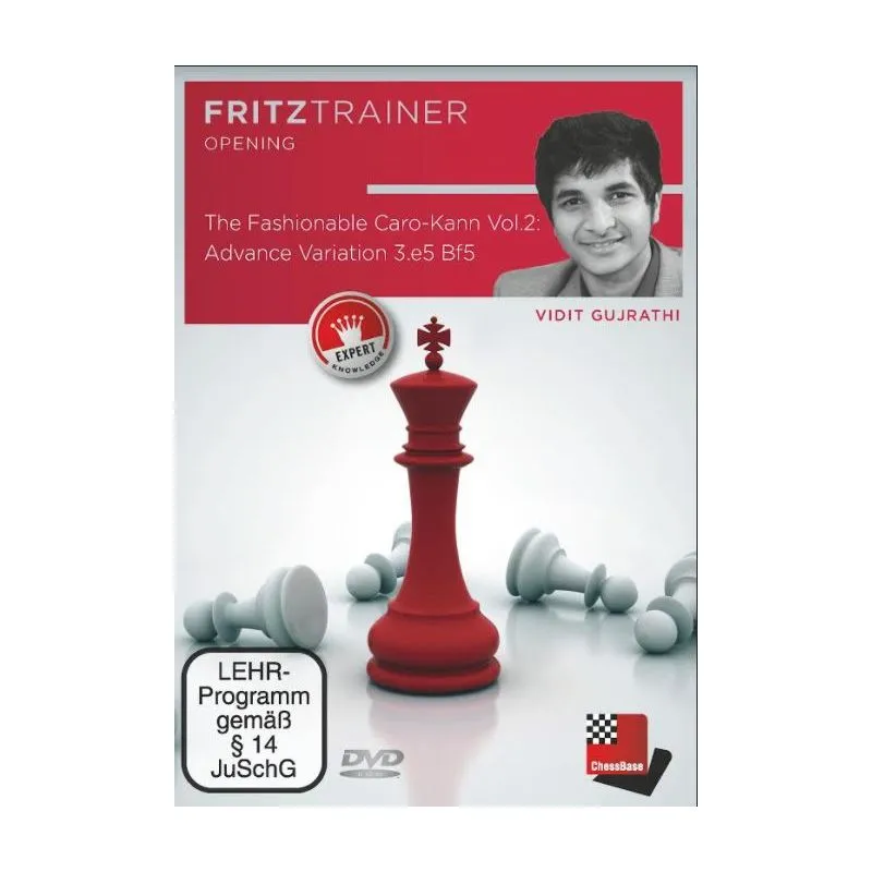 The Fashionable Caro-Kann - Advance Variation 3. e5 Bf5 - Vidit Gujrathi -  Volume 2