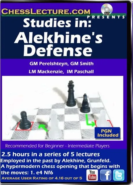 Studies In: Alekhine Defense - Chess Lecture Volume 111