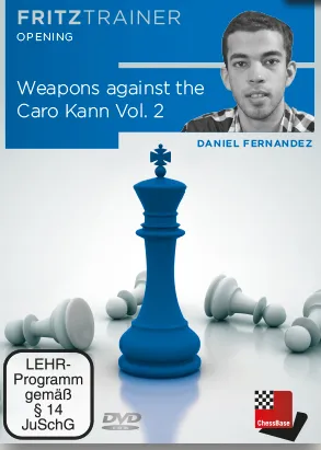 PRE-ORDER - FRITZ TRAINER - Weapons against the Caro Kann Vol. 2