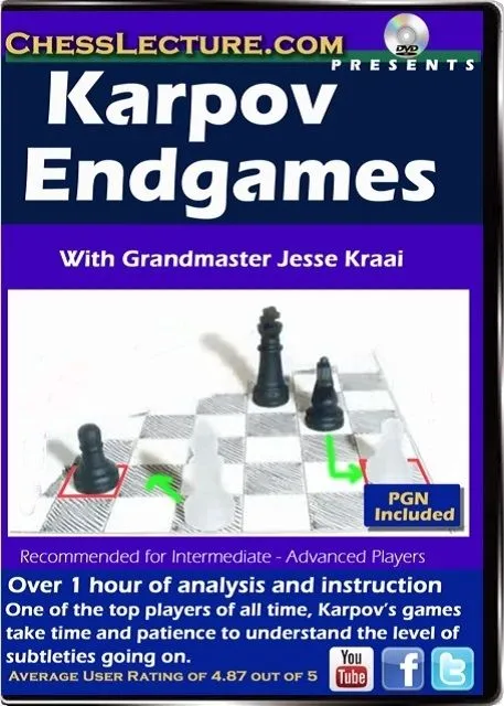 E-DVD Karpov Endgames - Chess Lecture - Volume 96