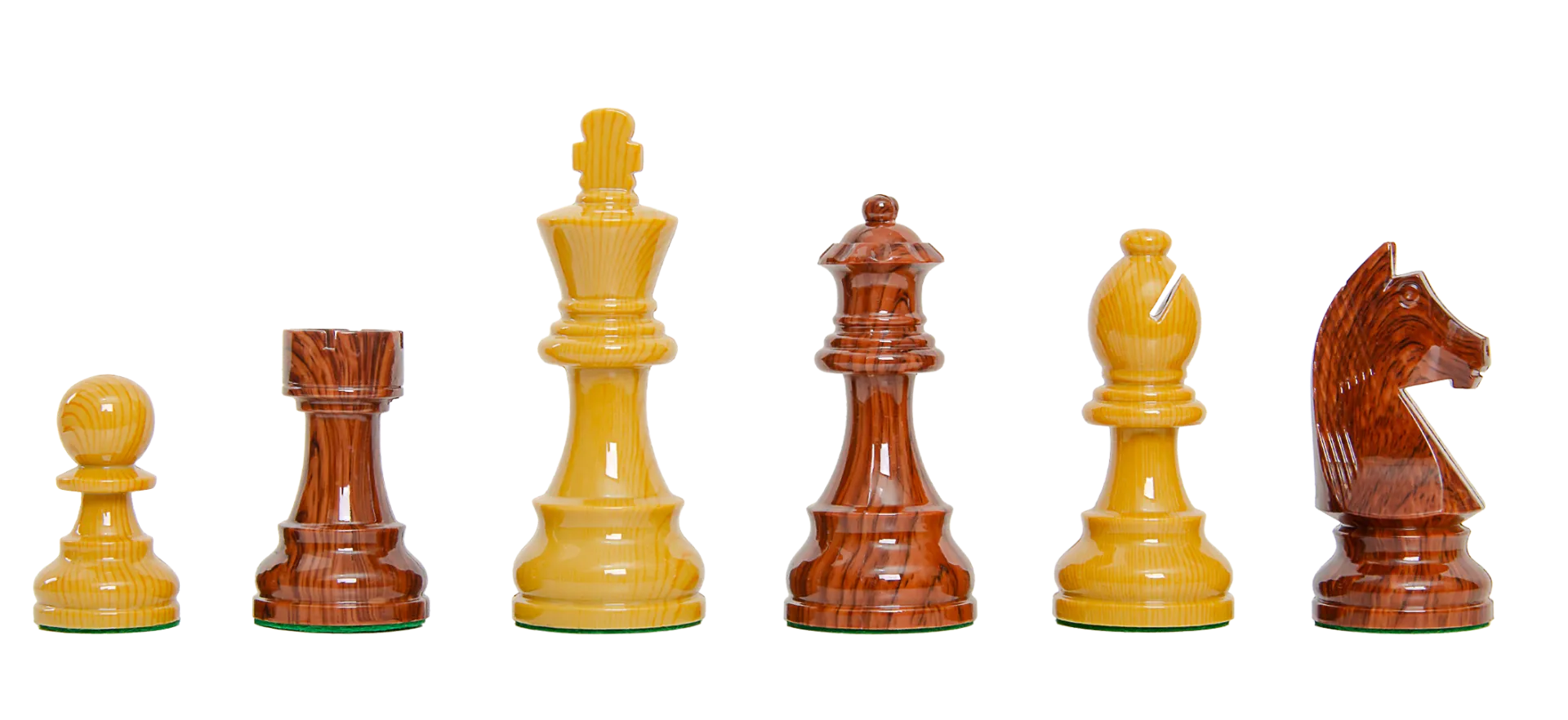 Official Chess Board & Polish Staunton Pieces Polish Foldable