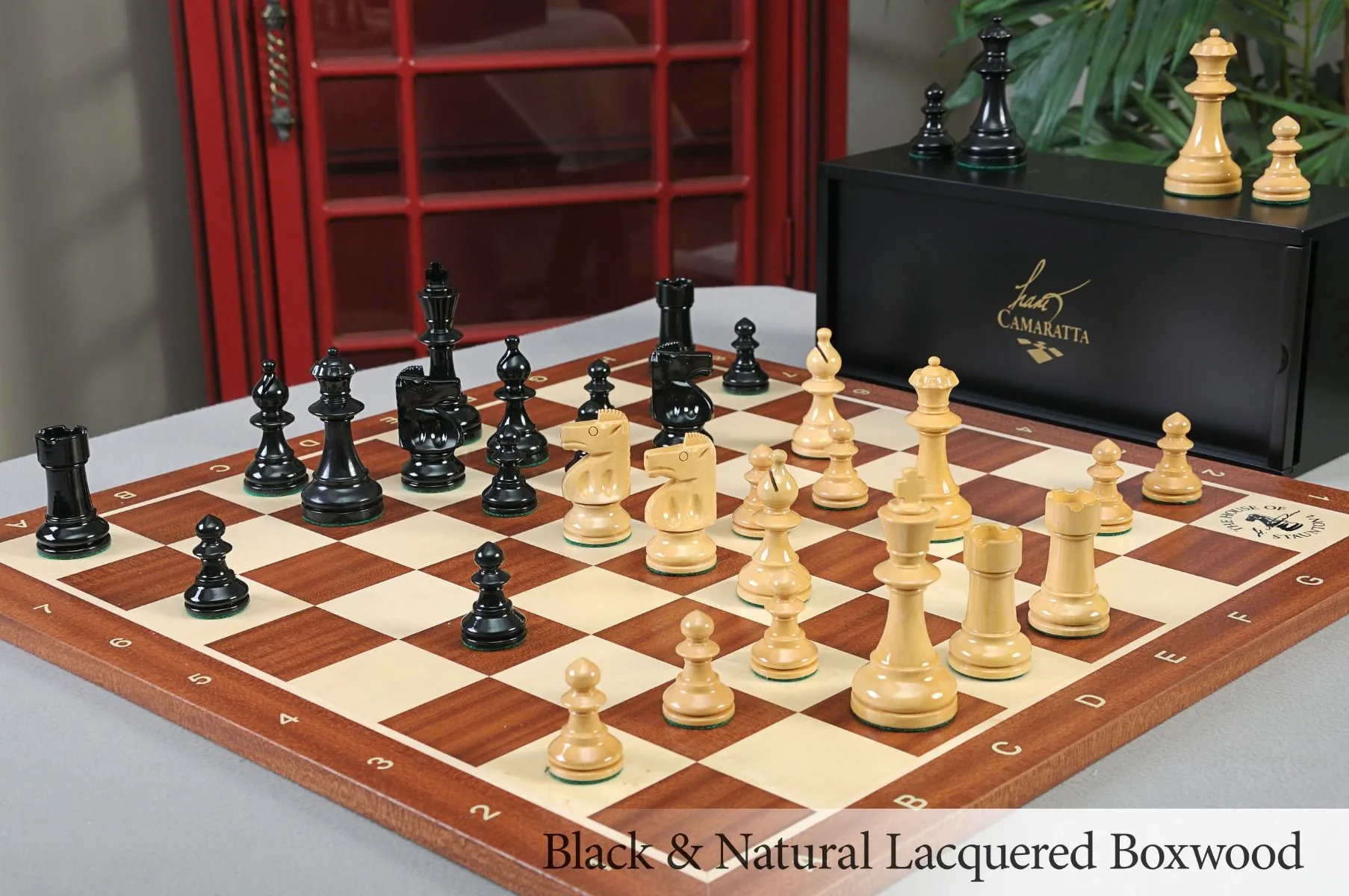 Chess Board Square Size 2.25 X 2.25 in Antique & 