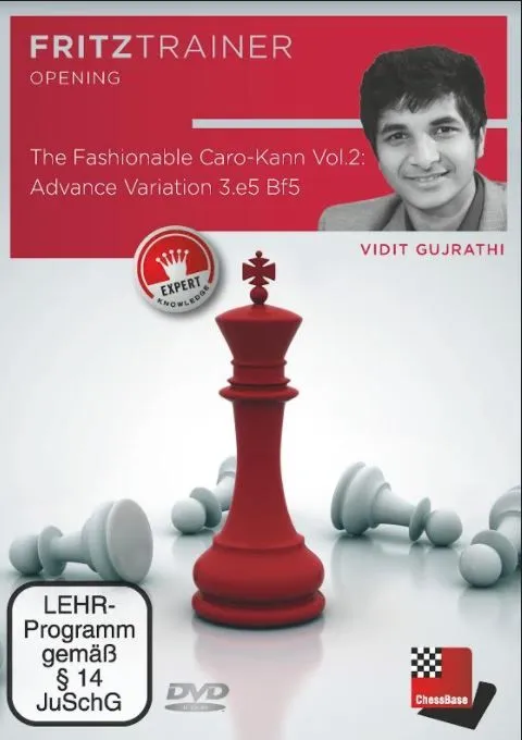 The Fashionable Caro-Kann - Advance Variation 3. e5 Bf5 - Vidit