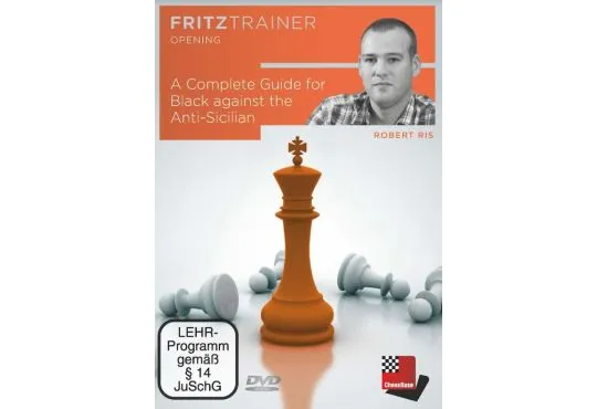 CLEARANCE - FRITZ TRAINER - A Complete Guide for Black Against the Anti-Sicilian - Robert Ris