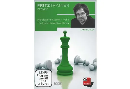 CLEARANCE - FRITZ TRAINER - Middlegame Secrets - Vol. 5: The Inner Strength of Kings