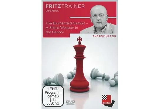 CLEARANCE - The Blumenfeld Gambit - A Sharp Weapon in the Benoni - Andrew Martin
