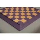 Purpleheart & Bird's Eye Maple Custom Contemporary II Chess Board