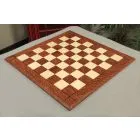 VAVONA Burl & Maple Reproduction of the Drueke Chess Board - 2.5" SQUARES