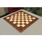 Walnut Burl & Maple Reproduction of the Drueke Chess Board - 2.5" SQUARES