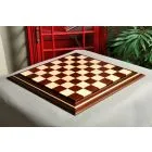 Signature Contemporary II Chess Board - Peruvian Nogal / Curly Maple - 2.5" Squares
