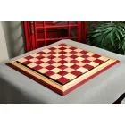 Signature Contemporary III Luxury Chess board - PURPLEHEART / BIRD'S EYE MAPLE - 2.5" Squares