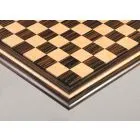 Signature Contemporary V Luxury Chess board - TIGER EBONY  / BIRD'S EYE MAPLE - 2.5" Squares