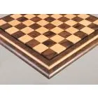 Signature Contemporary V Luxury Chess board - WALNUT BURL / BIRD'S EYE MAPLE - 2.5" Squares