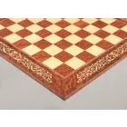 INLAID - Vavona Burl & Maple Superior Traditional Chess Board - Gloss Finish