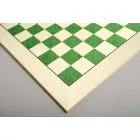 Bird's Eye Maple and Greenwood Standard Traditional Chess Board