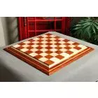 Signature Contemporary IV Luxury Chess board - BUBINGA / CURLY MAPLE - 2.5" Squares
