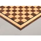 Signature Contemporary VI Luxury Chess board - WALNUT BURL / BIRD'S EYE MAPLE - 2.5" Squares