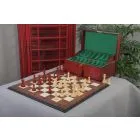 The Capablanca Chess Set, Box, & Board Combination