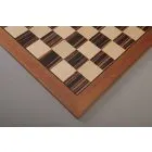 Macassar Ebony & Bird's Eye Maple Classic Traditional Double-Sided Chess Board