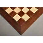 Montgoy Palisander and Bird's Eye Maple Standard Traditional Chess Board