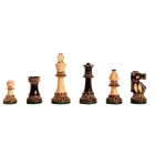 The Burnt Club Series Chess Pieces - 3.75" King