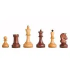 The Dubrovnik Series Gilded Chess Pieces - 3.75" King