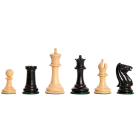 The Camaratta Collection - The First American Chess Congress Series Luxury Commemorative Chess Pieces - 4.4" King