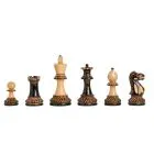 The Burnt Grandmaster Series Chess Pieces - 4.0" King