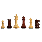 CLEARANCE - The Morphy Series Luxury Chess Pieces - 4.4" King